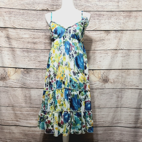 Crossroads NWT Size 12 True Romance Blue Rose … - Picture 5 of 12